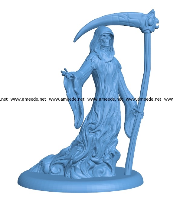 Grim Reaper B003131 file stl free download 3D Model for CNC and 3d printer