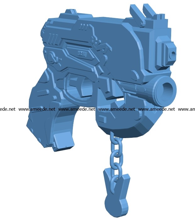 Gun B003567 file stl free download 3D Model for CNC and 3d