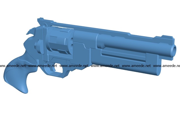 Gun BL1 Judge B003711 file stl free download 3D Model for CNC and 3d printer