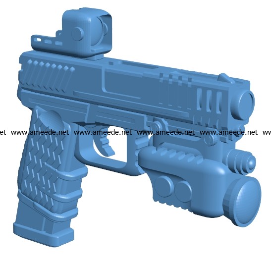 Gun G-19 elite B003220 file stl free download 3D Model for CNC and 3d printer