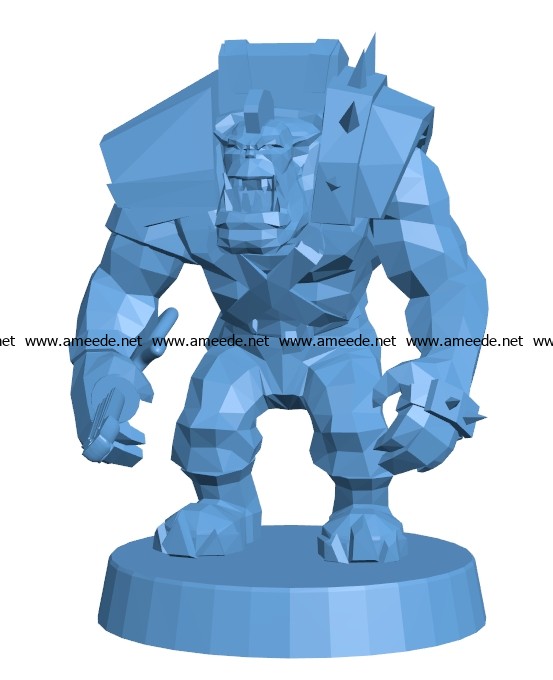 Heavy Metal Ork B003627 file stl free download 3D Model for CNC and 3d printer