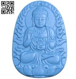 Hook wearing Buddha image A002809 wood carving file stl for Artcam and Aspire jdpaint free vector art 3d model download for CNC