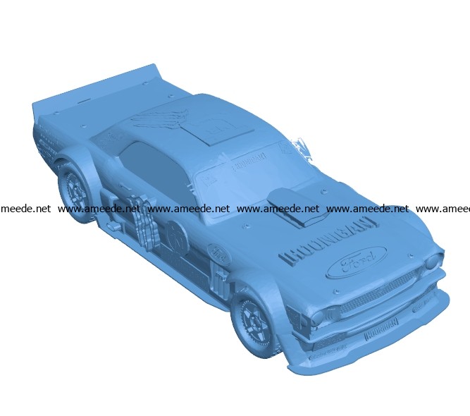 Hoonicorn Car B003394 file stl free download 3D Model for CNC and 3d printer