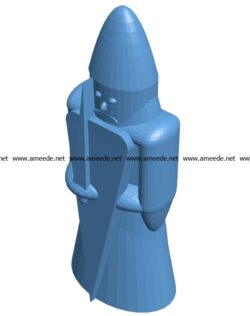 Lewis rook B002966 file stl free download 3D Model for CNC and 3d printer
