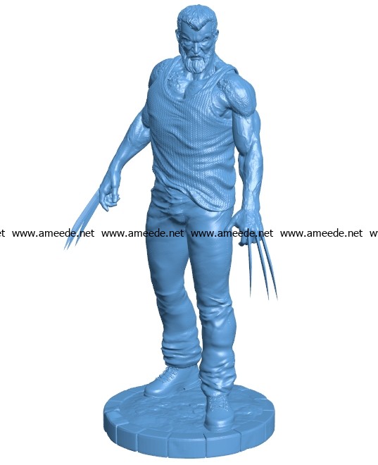 Logan Old Man B003225 file stl free download 3D Model for CNC and 3d printer