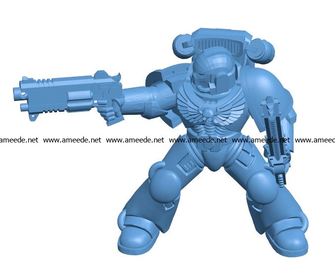 MK VII marine B003365 file stl free download 3D Model for CNC and 3d printer