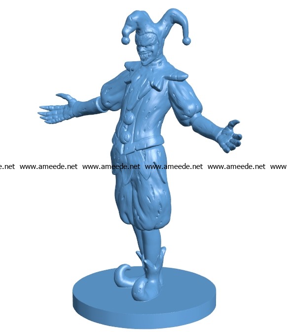 Medieval Pennywise B003441 file stl free download 3D Model for CNC and 3d printer