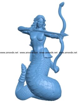 Medusa Gorgon B003710 file stl free download 3D Model for CNC and 3d printer