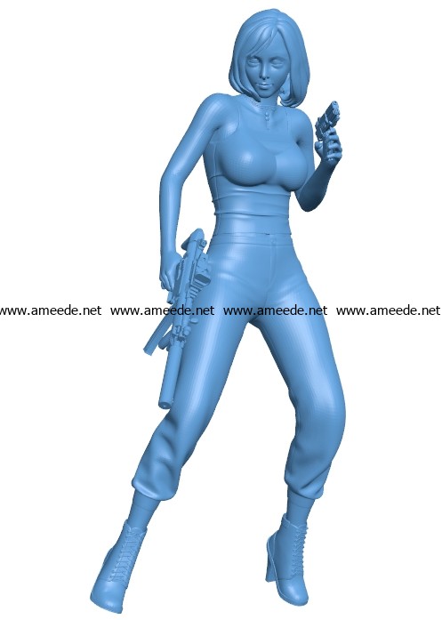 Miss Sanny B003285 file stl free download 3D Model for CNC and 3d printer