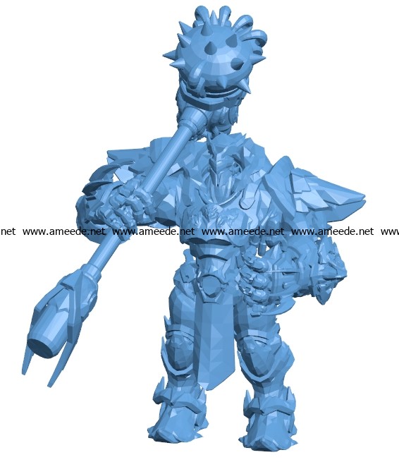Mr Balderich B003414 file stl free download 3D Model for CNC and 3d printer