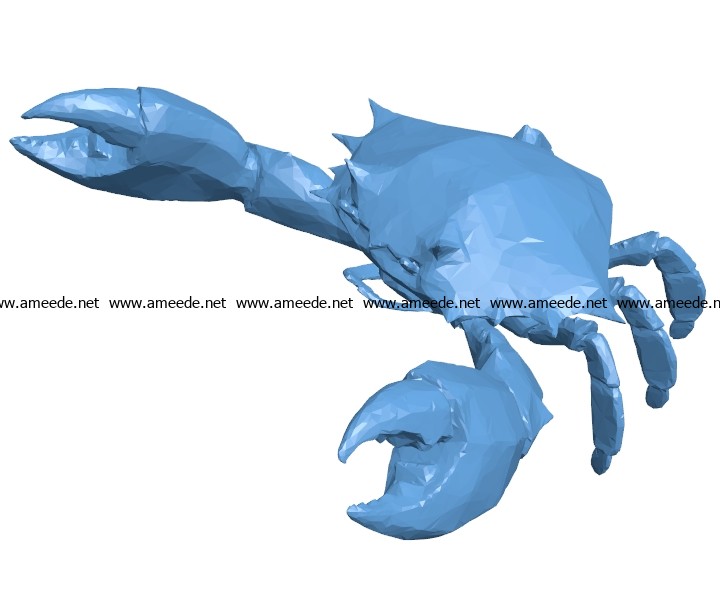 Mudcrab B003633 file stl free download 3D Model for CNC and 3d printer