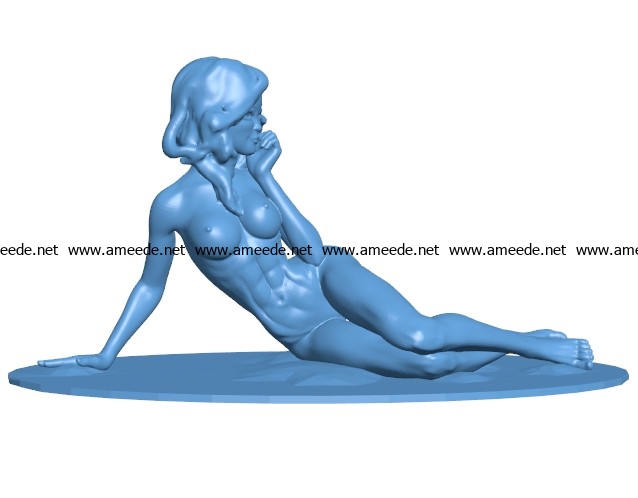 New miss lying B003247 file stl free download 3D Model for CNC and 3d printer