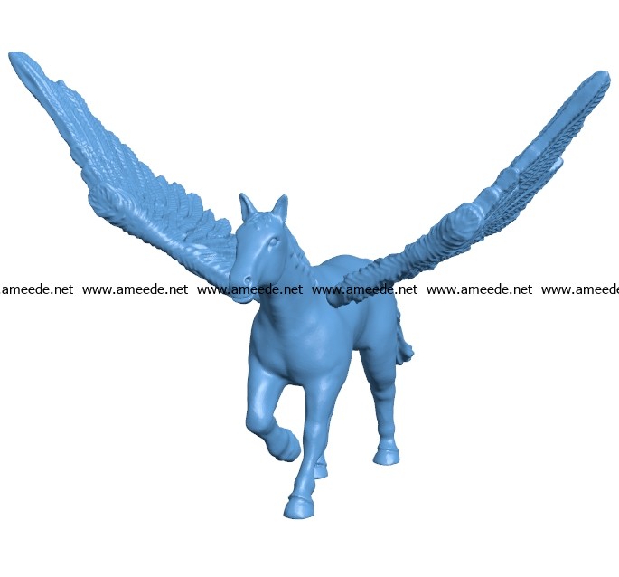 Pegasus B003507 file stl free download 3D Model for CNC and 3d printer