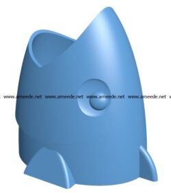Pencil box B002960 file stl free download 3D Model for CNC and 3d printer