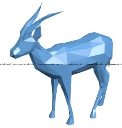 Polygon Gazelle B003520 file stl free download 3D Model for CNC and 3d printer