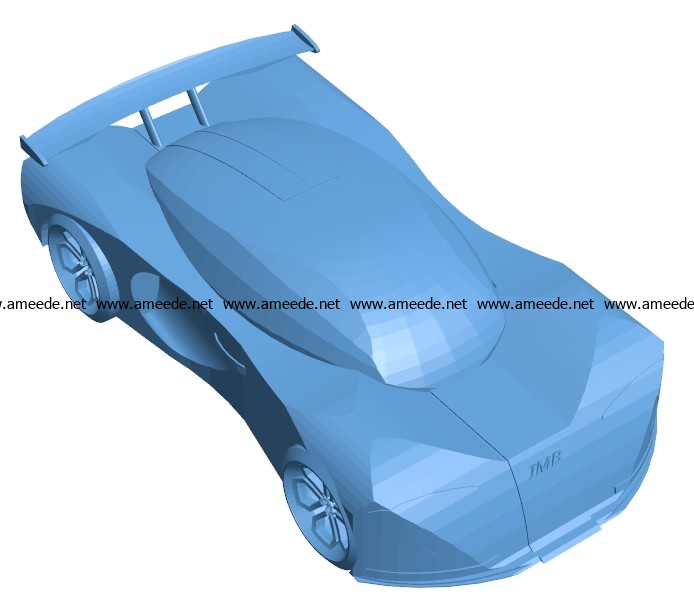 Premium Car B003314 file stl free download 3D Model for CNC and 3d printer