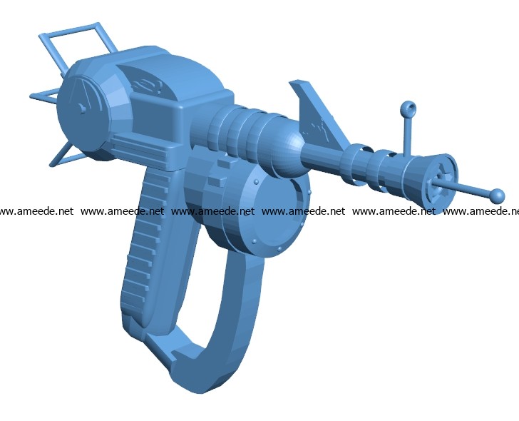 Ray Gun B003642 file stl free download 3D Model for CNC and 3d printer