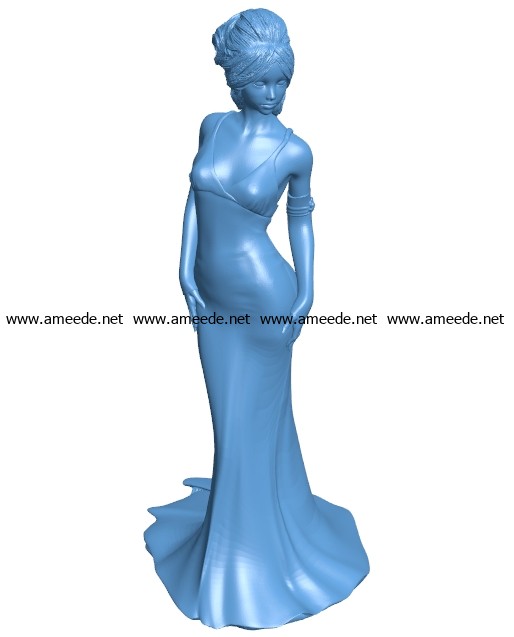 Ready for the ball women B003197 file stl free download 3D Model for CNC and 3d printer