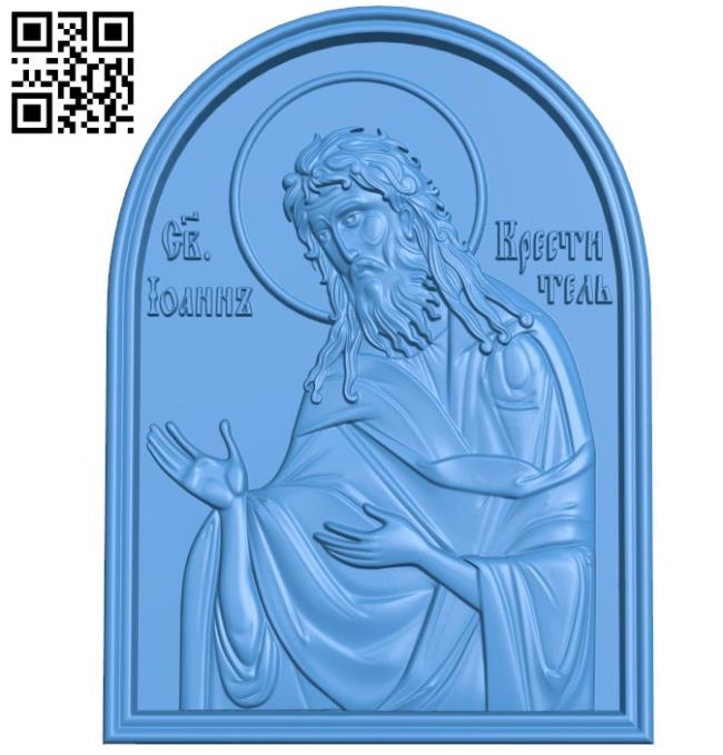 Religious picture A002833 wood carving file stl for Artcam and Aspire jdpaint free vector art 3d model download for CNC