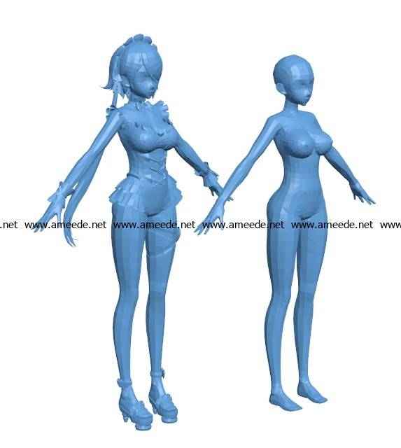 Rita Rossweisse B003476 file stl free download 3D Model for CNC and 3d printer