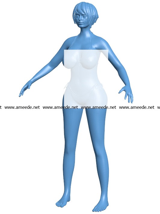 Rogue Women B003328 file stl free download 3D Model for CNC and 3d printer