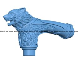 Rukoyatka trost volk B003282 file stl free download 3D Model for CNC and 3d printer