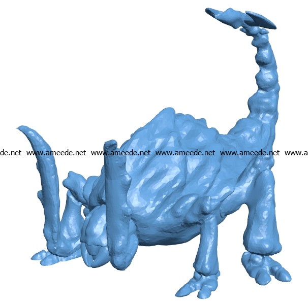 Rust monster B003284 file stl free download 3D Model for CNC and 3d printer