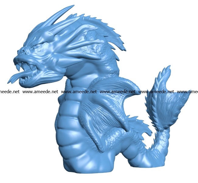 Sea snake B003500 file stl free download 3D Model for CNC and 3d printer