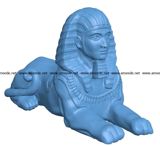 Sphinx B002866 file stl free download 3D Model for CNC and 3d printer