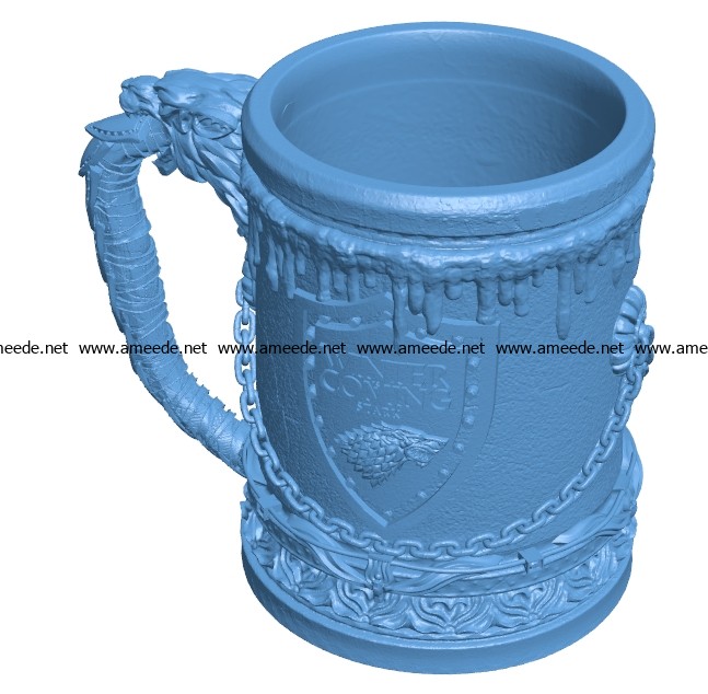 Stark House Jar B003668 file stl free download 3D Model for CNC and 3d printer
