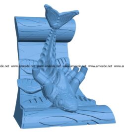 Steamed Fish B002889 file stl free download 3D Model for CNC and 3d printer