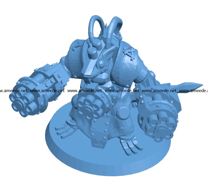 Stormfiend B003324 file stl free download 3D Model for CNC and 3d printer