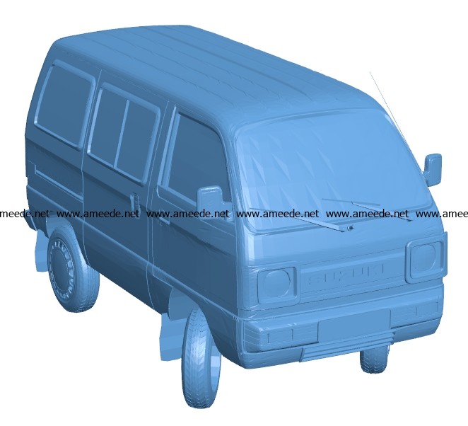 Suzuki India Car B003663 file stl free download 3D Model for CNC and 3d printer