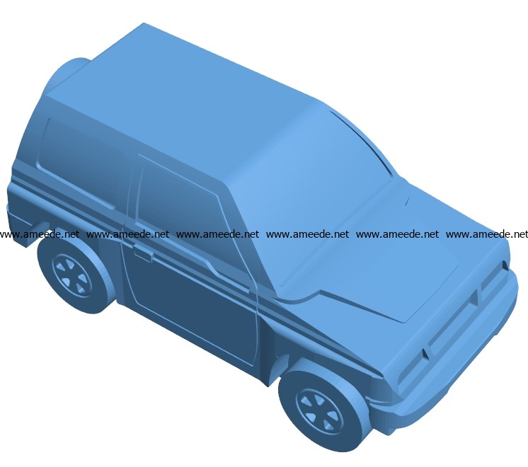 Suzuki Vitara B003445 file stl free download 3D Model for CNC and 3d printer