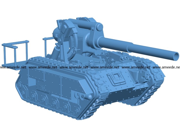 Tank Basilisk 412 B003598 file stl free download 3D Model for CNC and 3d printer