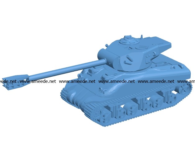 Tank M4A1 Revalorise B003226 file stl free download 3D Model for CNC and 3d printer