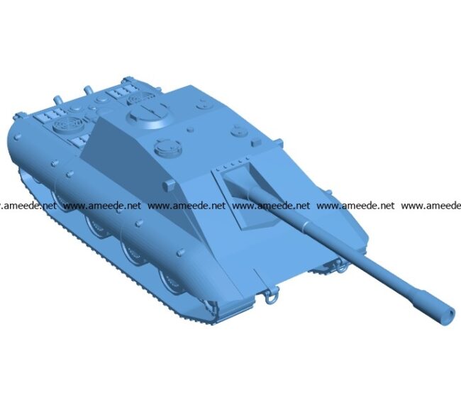 Tank StuG E-100 Trumpeter B003675 file stl free download 3D Model for CNC and 3d printer
