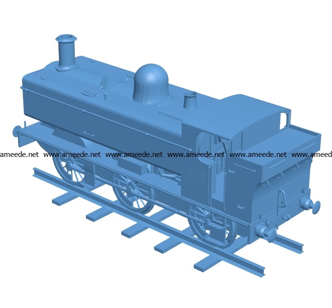 Train GWR 5700 B003690 file stl free download 3D Model for CNC and 3d printer