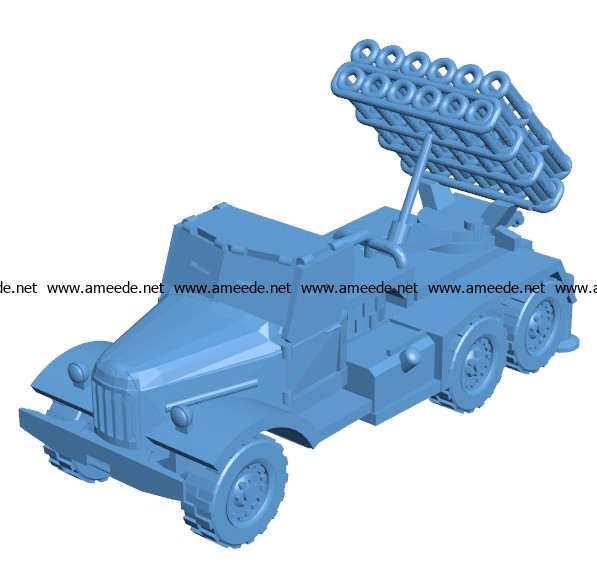 Truck BM-24 B003387 file stl free download 3D Model for CNC and 3d printer