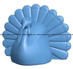 Turkey B003348 file stl free download 3D Model for CNC and 3d printer