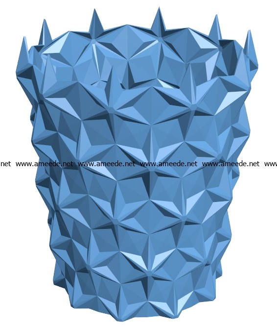 Vase B002881 file stl free download 3D Model for CNC and 3d printer