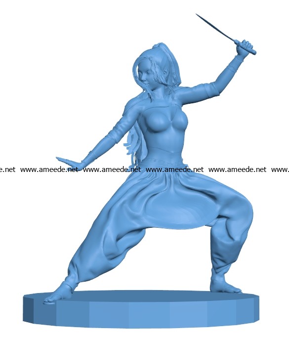 Vishkanya Rogue Women B003173 file stl free download 3D Model for CNC and 3d printer