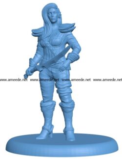 Water Genie Women B003088 file stl free download 3D Model for CNC and 3d printer