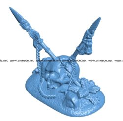 Weapon B003451 file stl free download 3D Model for CNC and 3d printer
