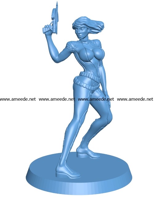 Woman B003607 file stl free download 3D Model for CNC and 3d printer