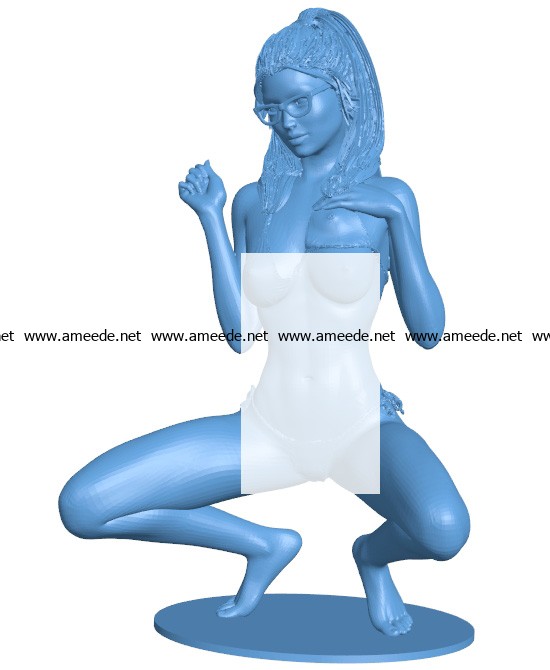 Women B003338 file stl free download 3D Model for CNC and 3d printer