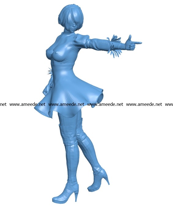 Women B003343 file stl free download 3D Model for CNC and 3d printer