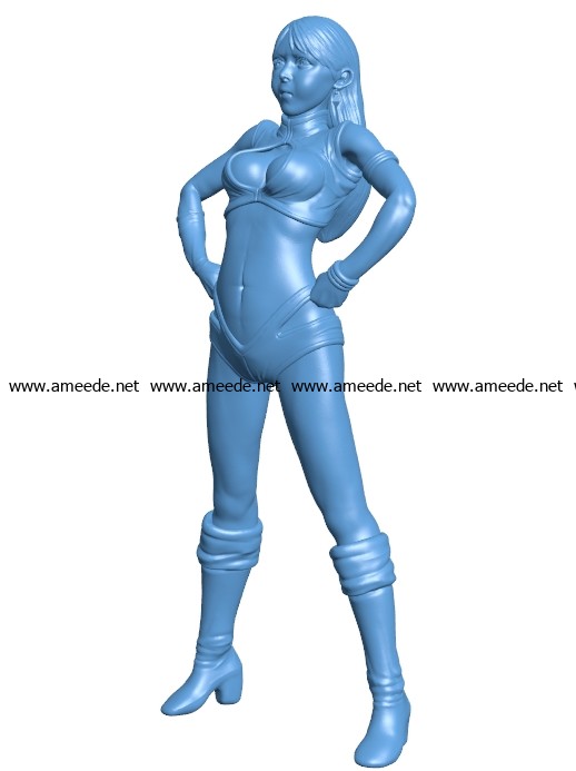 Women B003377 file stl free download 3D Model for CNC and 3d printer
