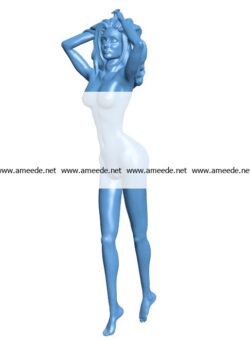 Women B003381 file stl free download 3D Model for CNC and 3d printer