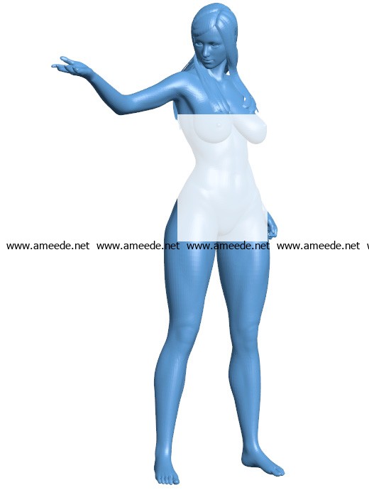 Women B003501 file stl free download 3D Model for CNC and 3d printer